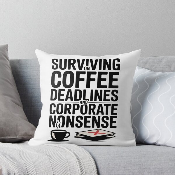 Item preview, Surviving on Coffee | T-Shirt designed and sold by NicolasGlowArt.