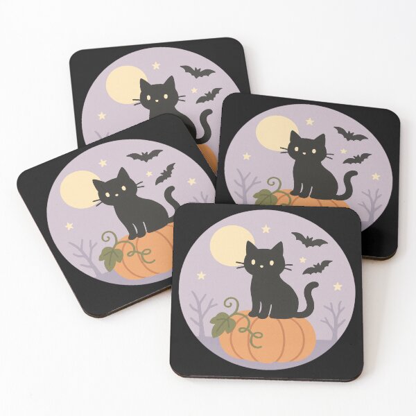 Item preview, Happy Halloween Cat on Pumpkin designed and sold by Planetporridge.