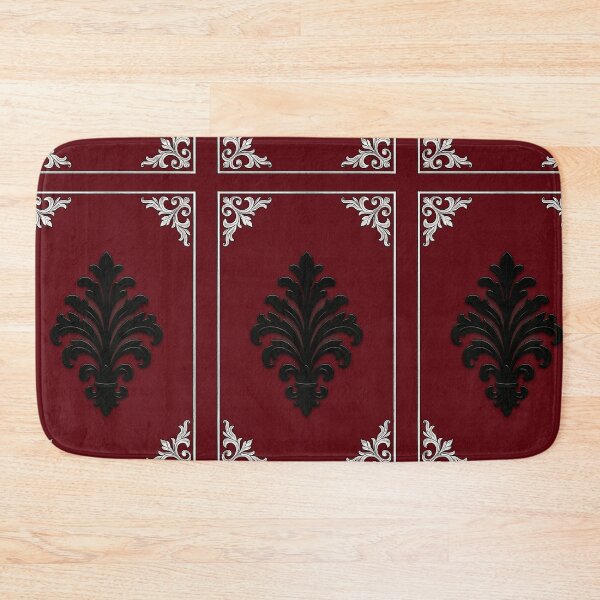 Item preview, Burgundy & Silver-Black Antiqued Baroque designed and sold by DesignsByPrnces.