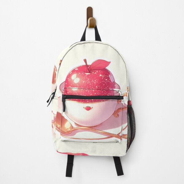 Item preview, Golden Tea Time with Apple – Soft Anime-Inspired Illustration designed and sold by Sugar Wisdom .