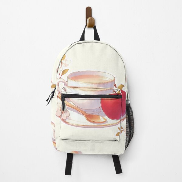 Item preview, Copy of Golden Tea Time with Apple – Soft Anime-Inspired Illustration designed and sold by Sugar Wisdom .