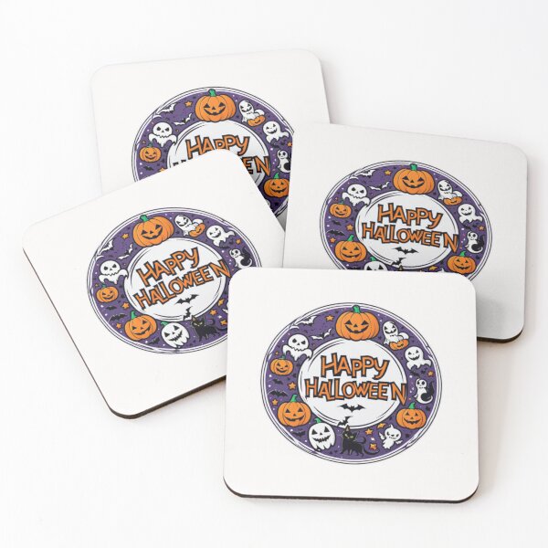 Aperçu de l'œuvre Décoration d'Halloween mignonne créée et vendue par Planetporridge.