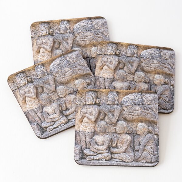 Item preview, The carved stories of Borobudur Temple designed and sold by franck380.