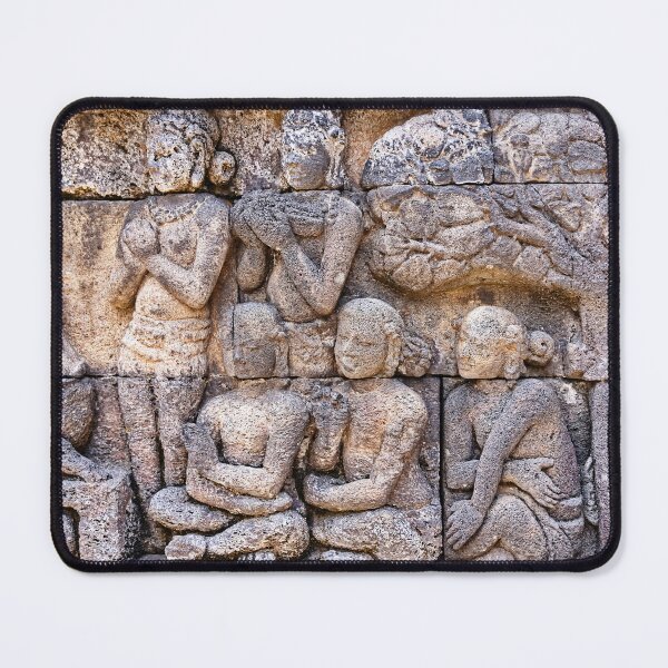 Item preview, The carved stories of Borobudur Temple designed and sold by franck380.