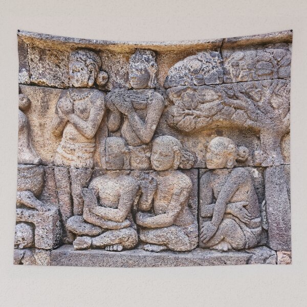 Item preview, The carved stories of Borobudur Temple designed and sold by franck380.
