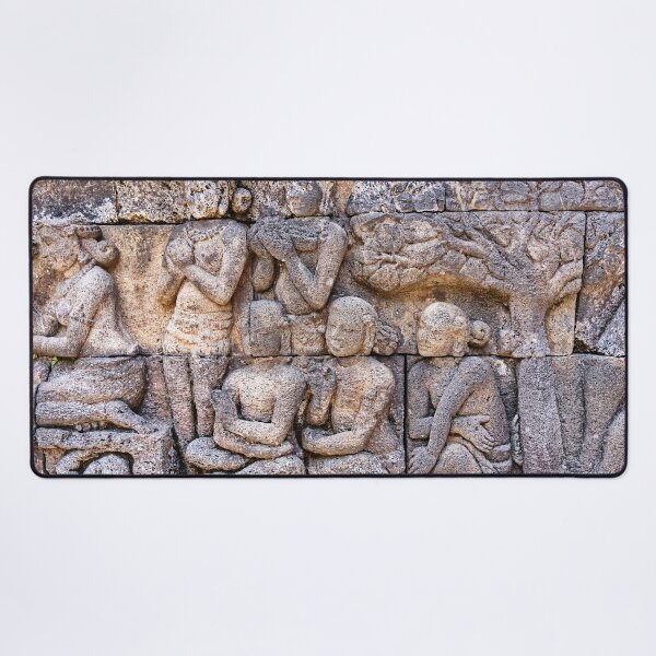 Item preview, The carved stories of Borobudur Temple designed and sold by franck380.