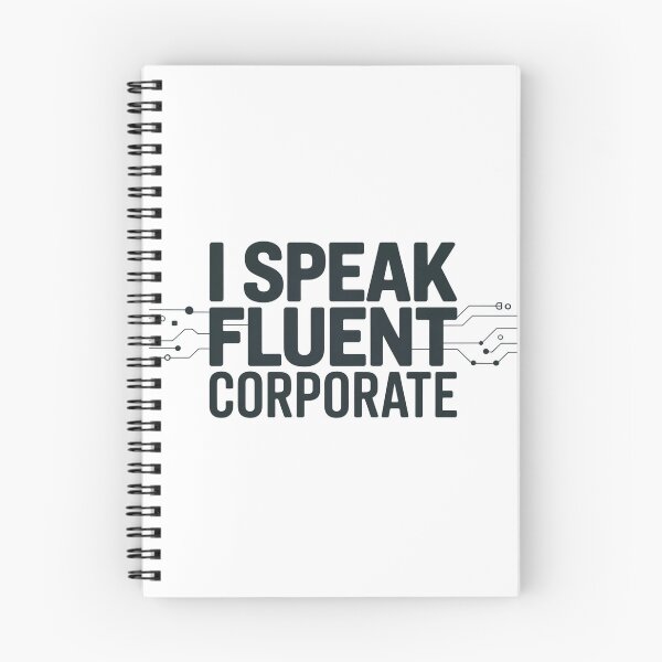 Item preview, I Speak Fluent Corporate  designed and sold by NicolasGlowArt.