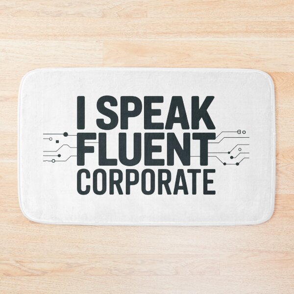 Item preview, I Speak Fluent Corporate  designed and sold by NicolasGlowArt.