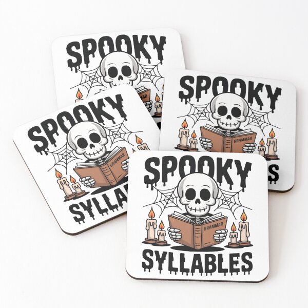 Item preview, Grammar Ghoul – Spooky Syllables Halloween Shirt designed and sold by WSPrintCrafter.