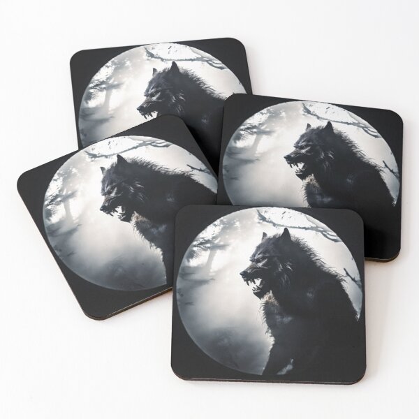 Item preview, Halloween Werewolf Artwork designed and sold by Planetporridge.