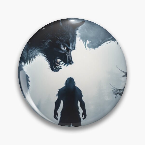 Item preview, Scary Halloween Werewolf Artwork designed and sold by Planetporridge.