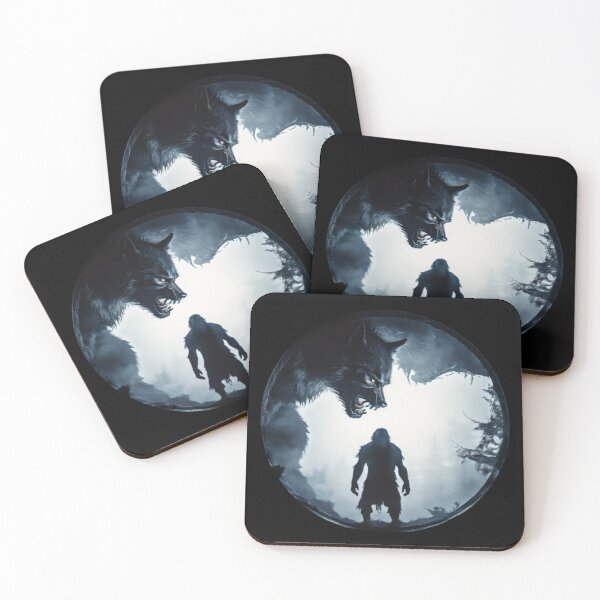 Item preview, Scary Halloween Werewolf Artwork designed and sold by Planetporridge.