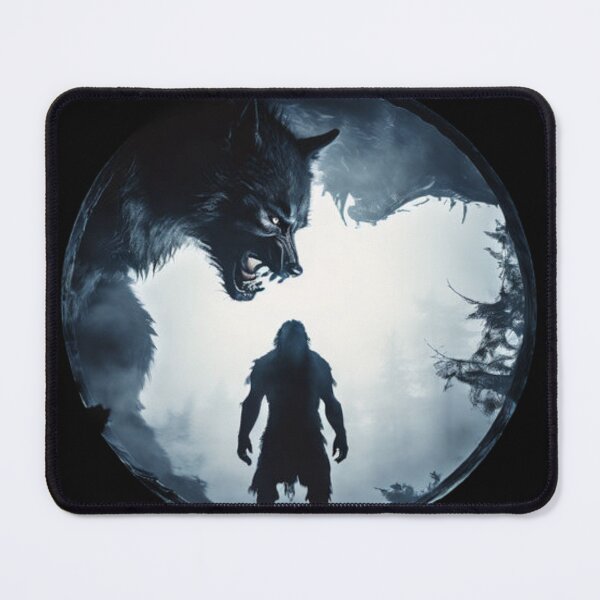 Item preview, Scary Halloween Werewolf Artwork designed and sold by Planetporridge.