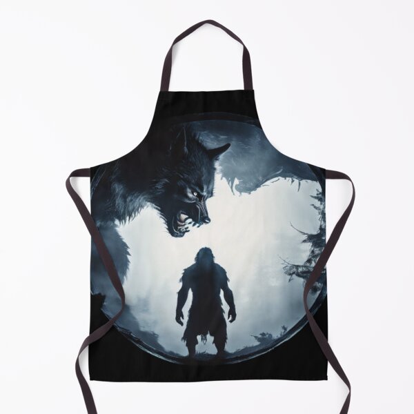 Item preview, Scary Halloween Werewolf Artwork designed and sold by Planetporridge.