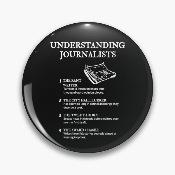 Item preview, Reporter Problems – Funny Journalist Gift Idea – Black designed and sold by PsyFlow35.