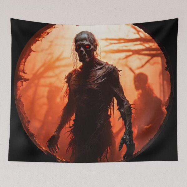Item preview, Scary Halloween Zombie Artwork designed and sold by Planetporridge.