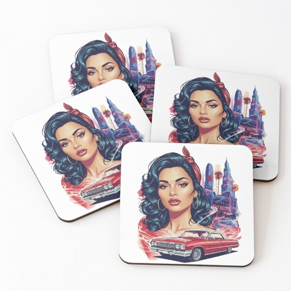 Item preview, "Retro Glamour: Charm and Audacity of Pin-Ups” designed and sold by CHRIST5000.