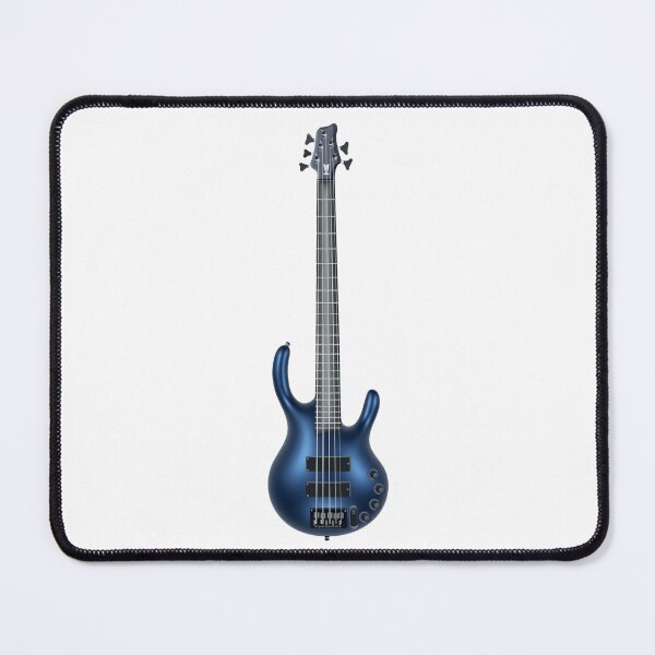 Item preview, Blue BASS - Blue Guitar bass 3D Rock Drawing designed and sold by Marmoth Design.