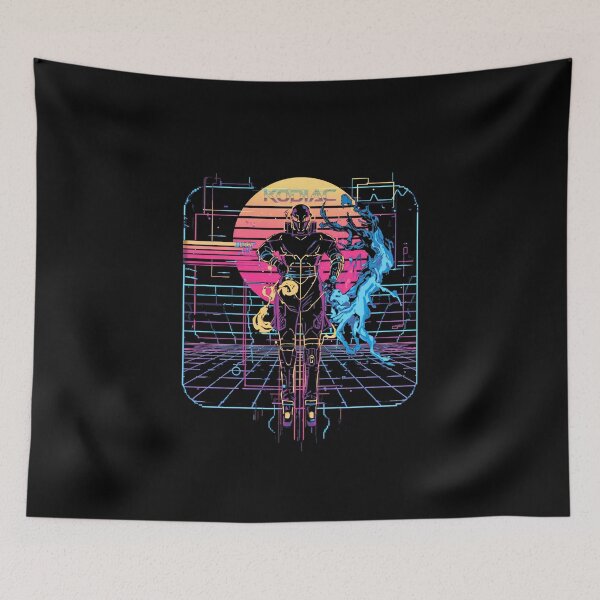 Item preview, Space Knight Neon designed and sold by KodiacDesign.