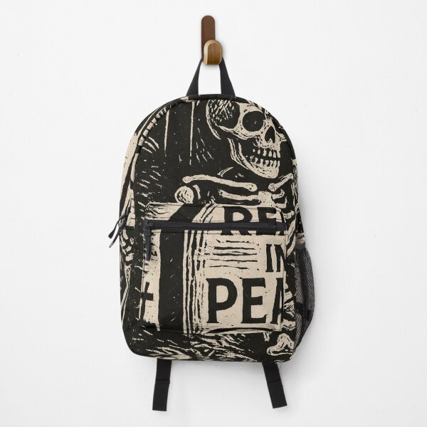 Item preview, RIP - Read In Peace | Skeleton Halloween Design designed and sold by Oqueartecura.