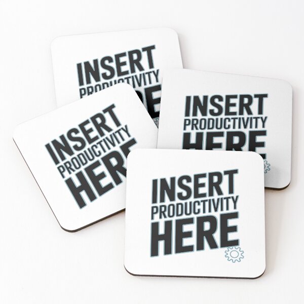Item preview, Insert Productivity Here designed and sold by NicolasGlowArt.