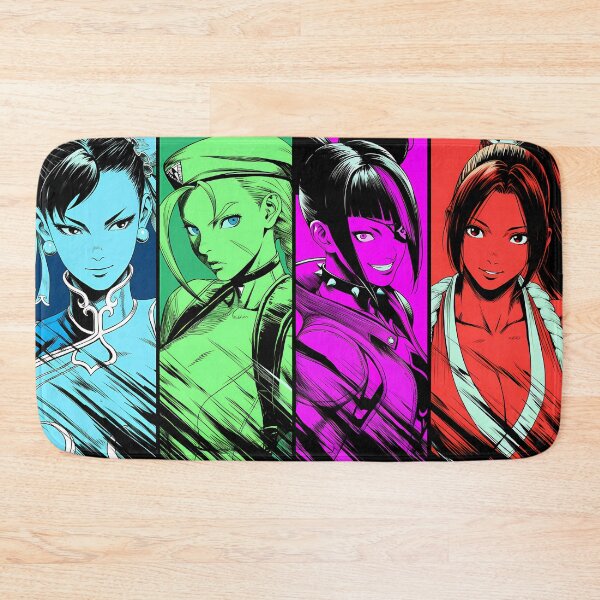 Item preview, Chun Li & Cammy & Juri & Mai - 2 designed and sold by Infinite-Aspire.