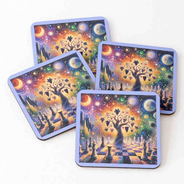 Item preview, Tree of Moves – Surreal Vineyard on the Galactic Board designed and sold by daweave77.