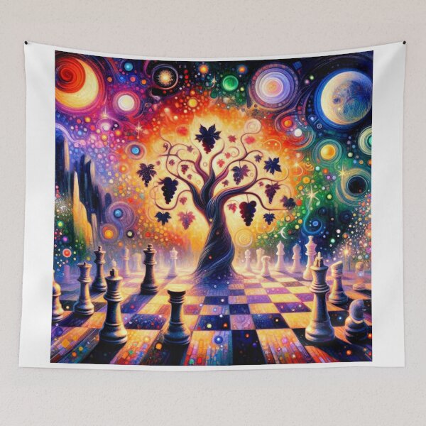 Item preview, Tree of Moves – Surreal Vineyard on the Galactic Board designed and sold by daweave77.