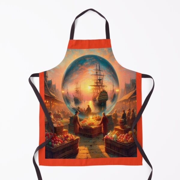 Item preview, Orb of Trade – Surreal Market at the Edge of the Sea designed and sold by daweave77.