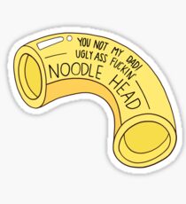 Noodle head Sticker