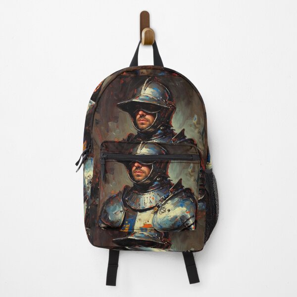 Item preview, Painting of a Medieval bearded man in a suit of Armor designed and sold by Vintage Designs +.