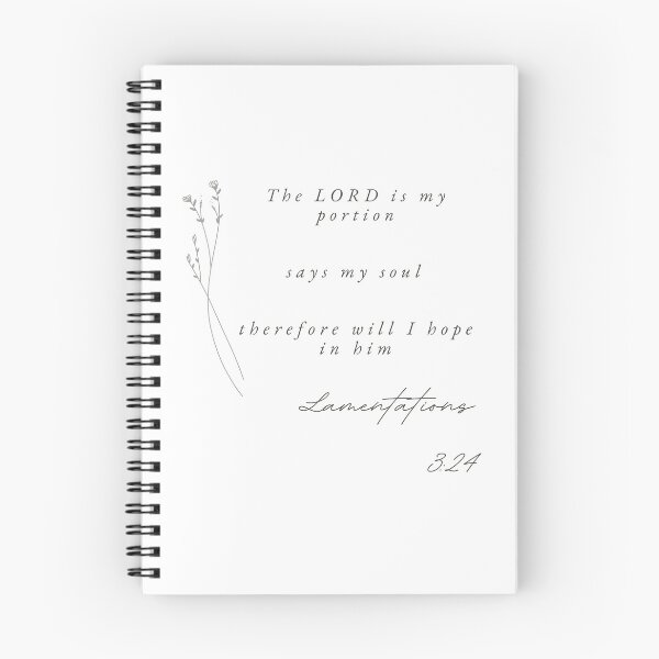 Item preview, Transparent Copy of Lamentations 3:24 designed and sold by Undonemadenew.