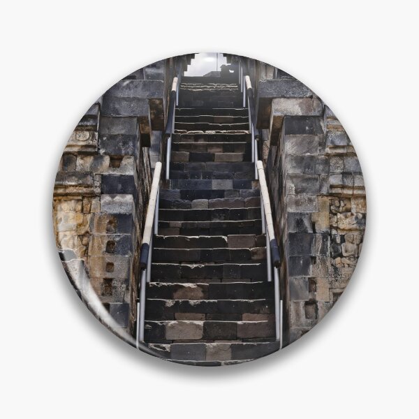Item preview, Sacred staircase leading to the summit of Borobudur designed and sold by franck380.