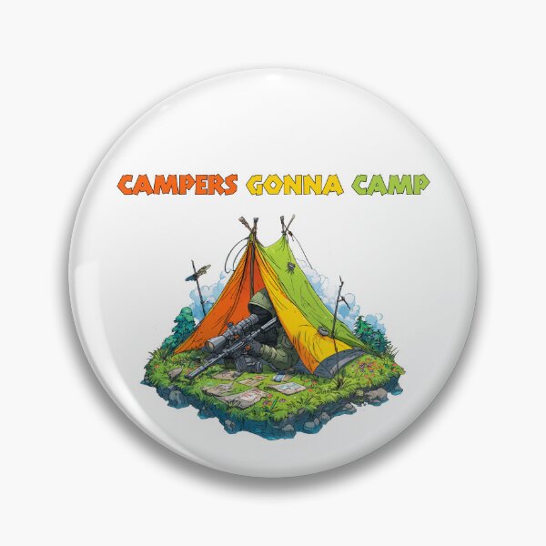 Artikelvorschau, Campers Gonna Camp — Lustiger Gamer entworfen und verkauft von EastEndTownie.