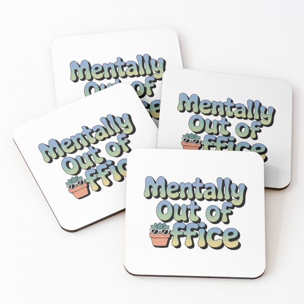 Item preview, Mentally Out Of Office | T-Shirt designed and sold by NicolasGlowArt.
