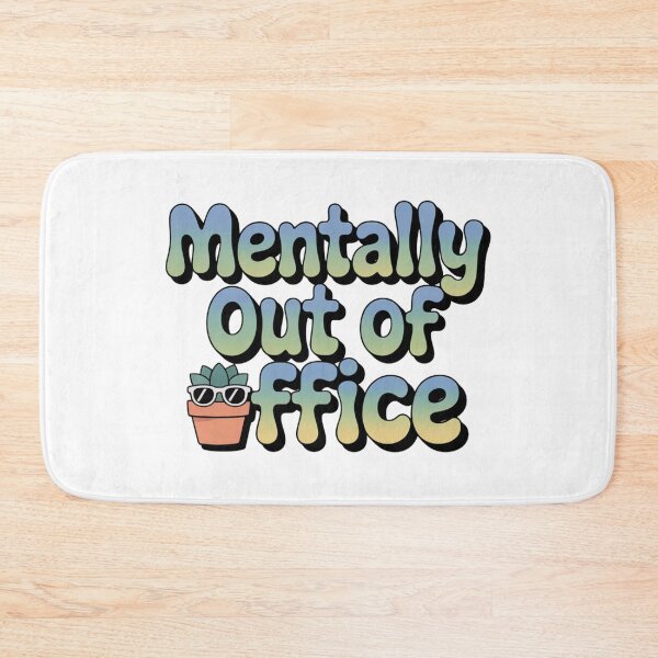 Item preview, Mentally Out Of Office | T-Shirt designed and sold by NicolasGlowArt.