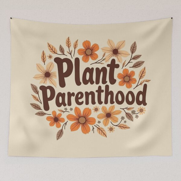 Aperçu de l'œuvre Conception de jardinier floral Plant Parenthood créée et vendue par rustyroofco.