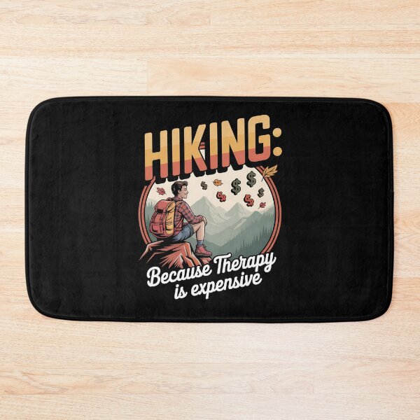 Item preview, trail therapy - forest peace - solo adventure - mountain life - wanderlust - outdoorsy - Trek now - My outdoor adventure - I don't get lost - Will hike for snacks - Nature online - Say it with nature designed and sold by JansenGS.