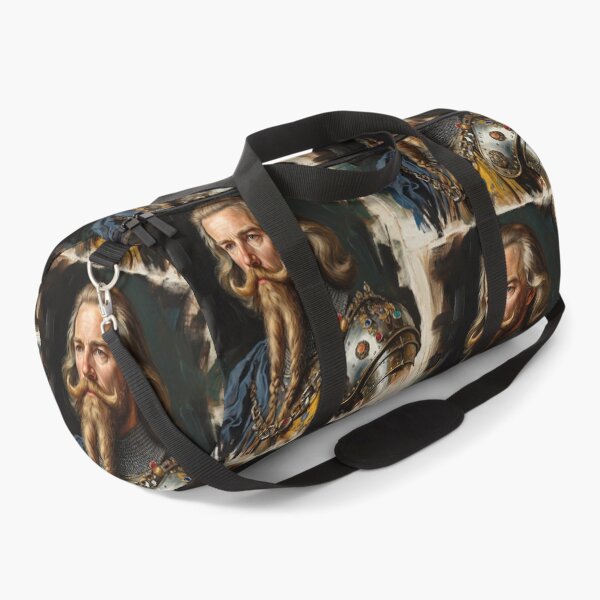 Item preview, Painting of a Medieval bearded man in a suit of Armor designed and sold by Vintage Designs +.
