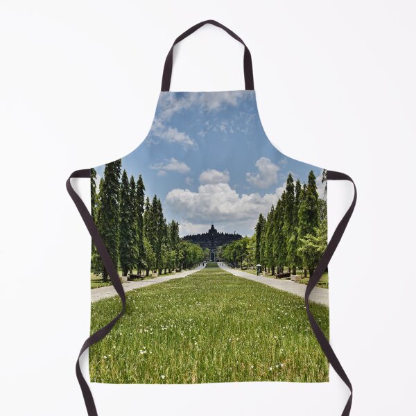 Item preview, The royal avenue leading to the majestic Borobudur temple designed and sold by franck380.