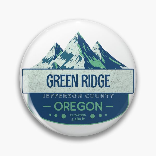 Item preview, Green Ridge, Jefferson County, Oregon, Mountain Design designed and sold by Wanderful-roads.
