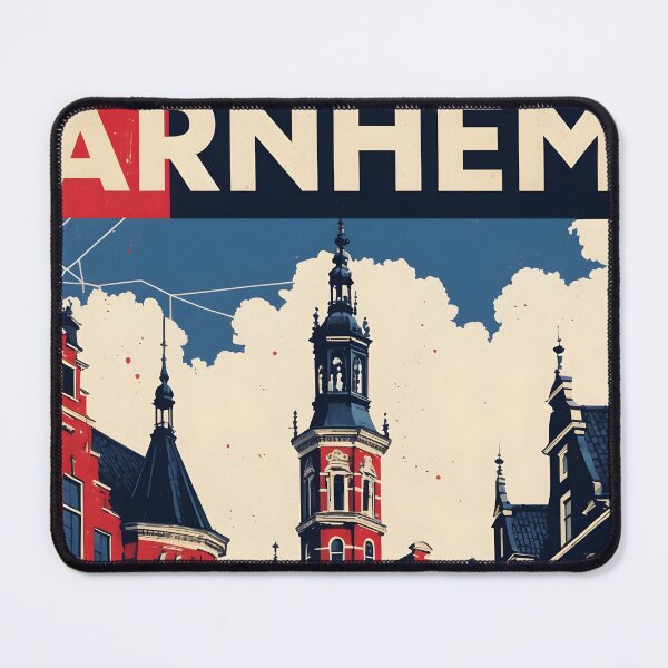 Item preview, Arnhem Netherlands 1950s Vintage Travel Tourism designed and sold by TravelersGems.