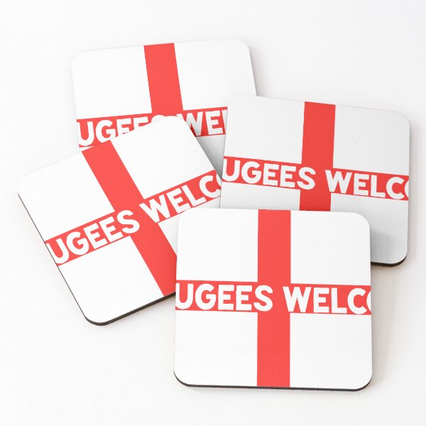 Item preview, Refugees welcome George Cross designed and sold by Myflagtoo.