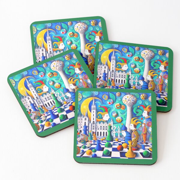 Item preview, Court of the Crescent – Surreal Chess in the Cathedral City designed and sold by daweave77.