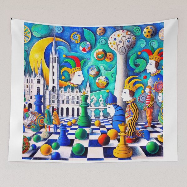 Item preview, Court of the Crescent – Surreal Chess in the Cathedral City designed and sold by daweave77.