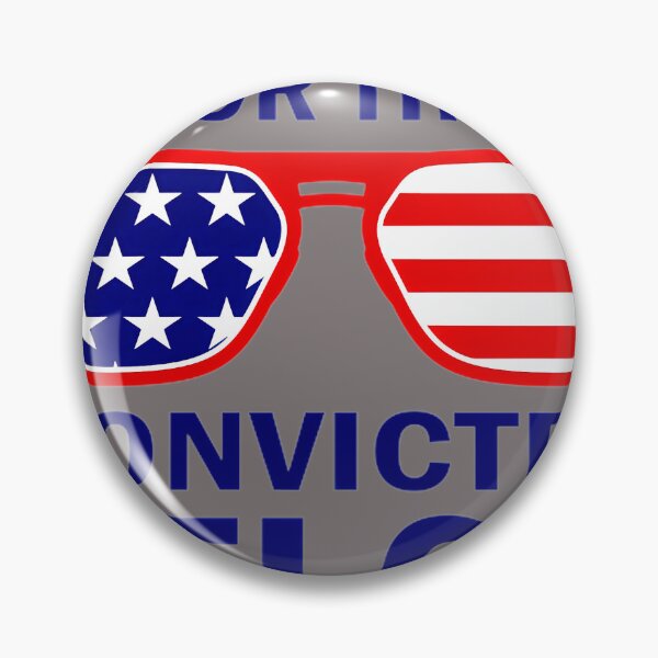 Item preview, I'M-VOTING-FOR-THE-CONVICTED-FELON-FUNNY-PRO-TRUMP-2024-T-SHIRT designed and sold by lucasdunca.