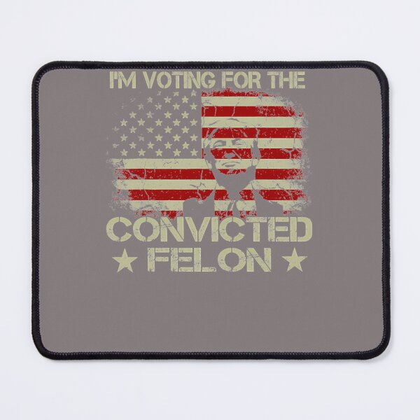 Item preview, I'M-VOTING-FOR-THE-CONVICTED-FELON-FUNNY-TRUMP-2024-T-SHIRT-(1) designed and sold by lucasdunca.