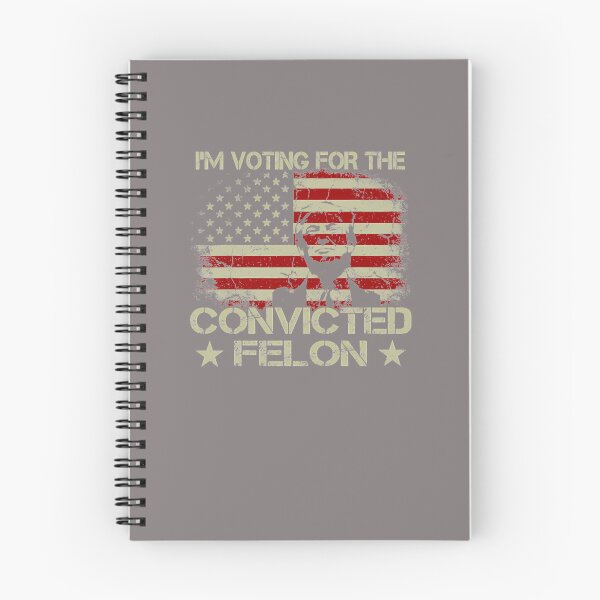 Item preview, I'M-VOTING-FOR-THE-CONVICTED-FELON-FUNNY-TRUMP-2024-T-SHIRT-(1) designed and sold by lucasdunca.