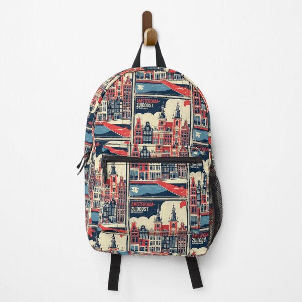 Item preview, Amsterdam Zuidoost Netherlands 1950s Vintage Travel Tourism designed and sold by TravelersGems.