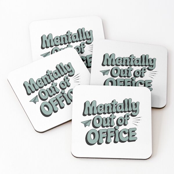Item preview, Mentally Out Of Office | T-Shirt designed and sold by NicolasGlowArt.
